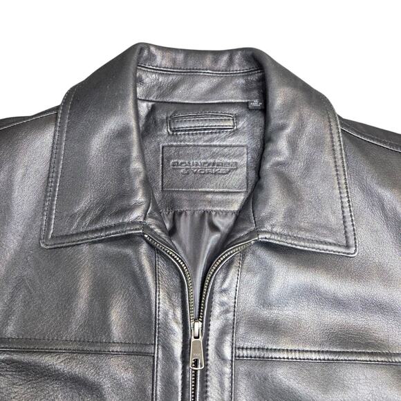 Roundtree & Yorke Burnished Lambskin Leather Jacket Coat‎ Size XL Excellent - Picture 6 of 16